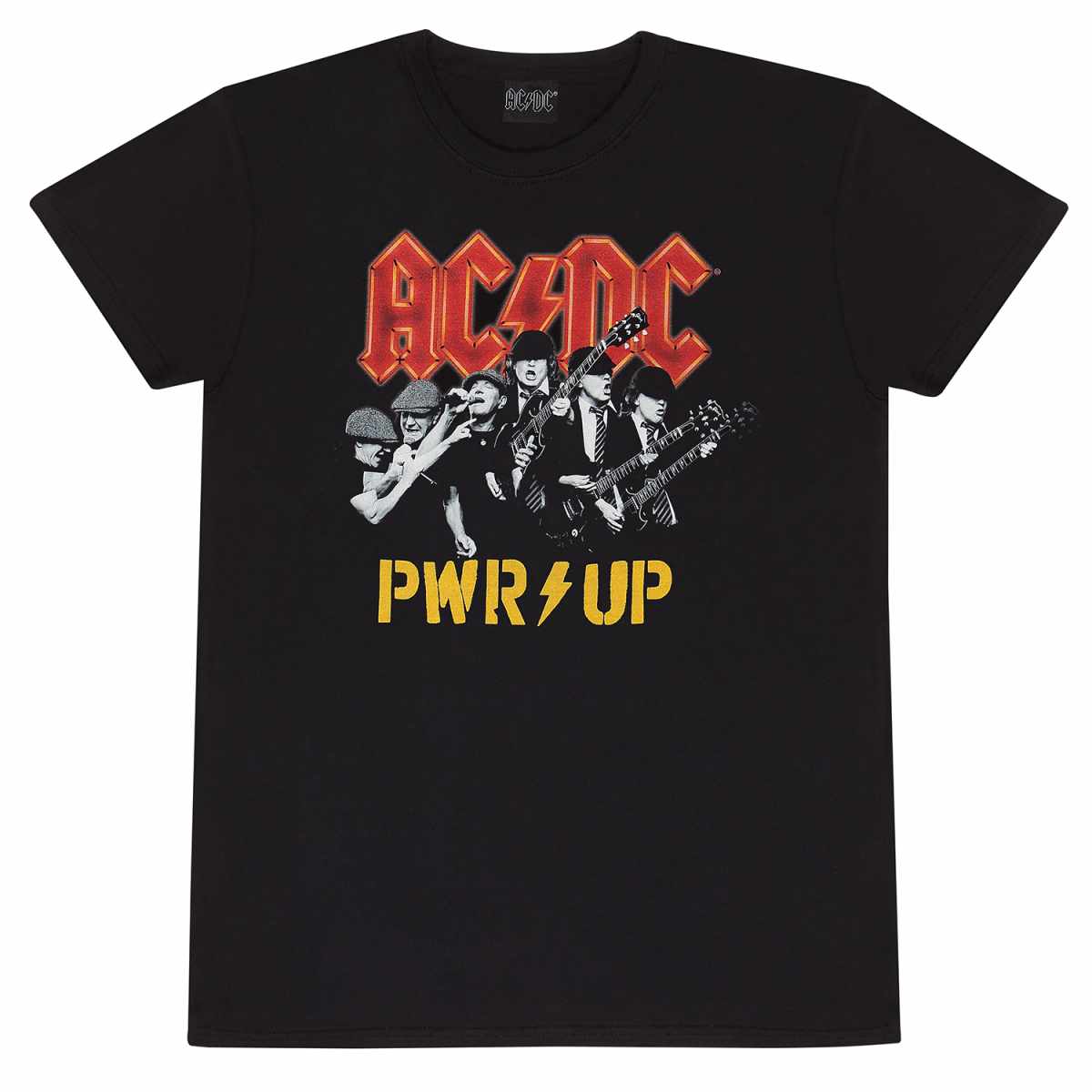 AC/DC T-Shirt XXL Schwarz Unisex Power Up Band Picture