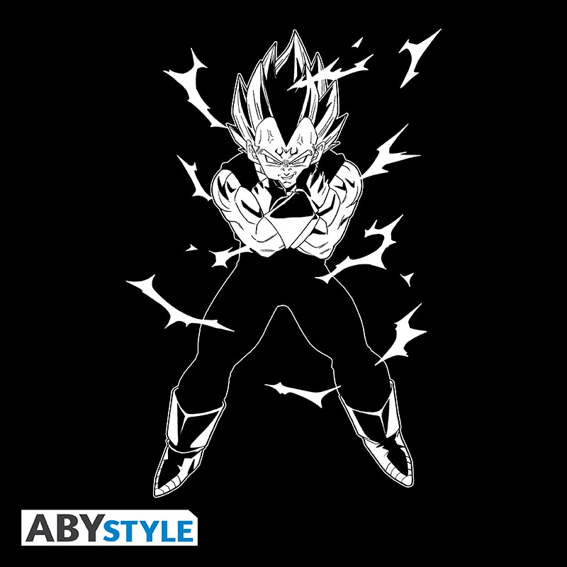 Dragon Ball DBZ Vegeta T-Shirt XXL Schwarz