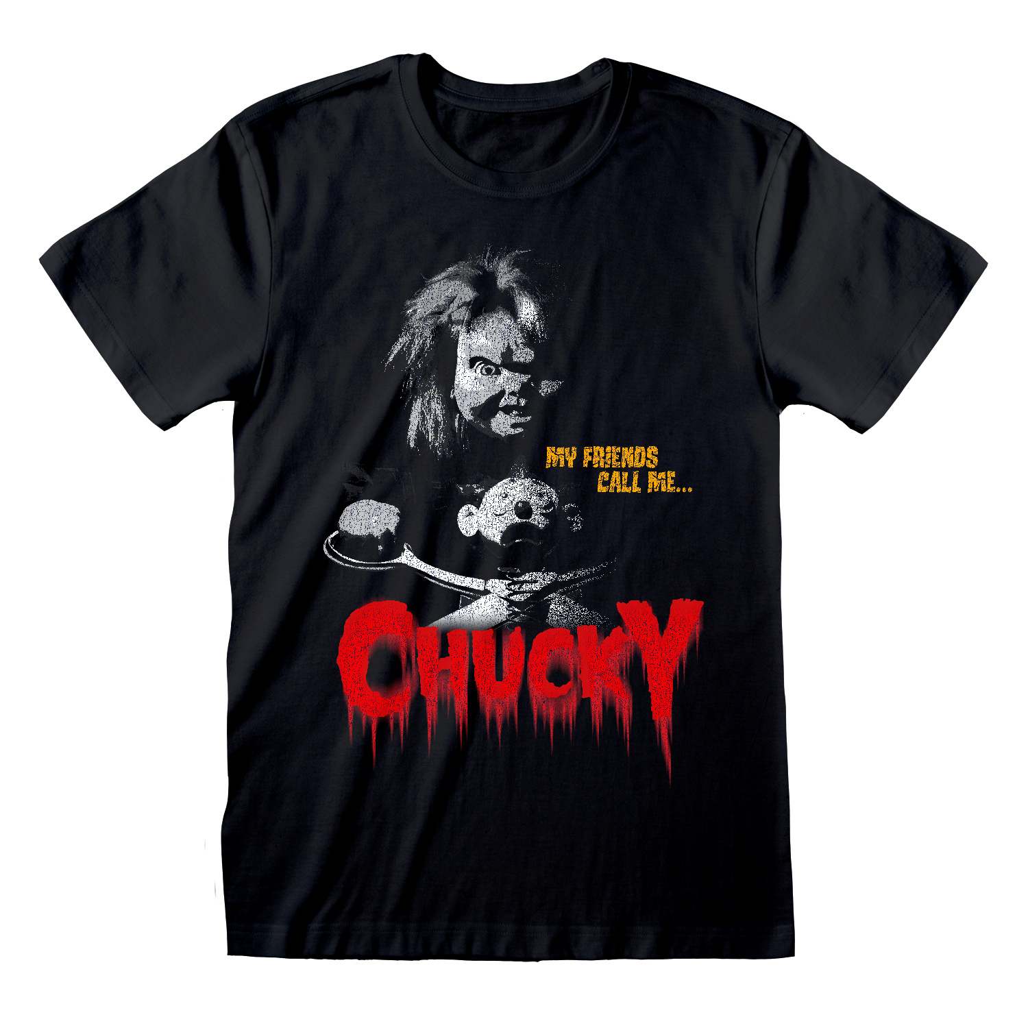 Childs Play T-Shirt XXL Schwarz Unisex My Friends Call Me Chucky