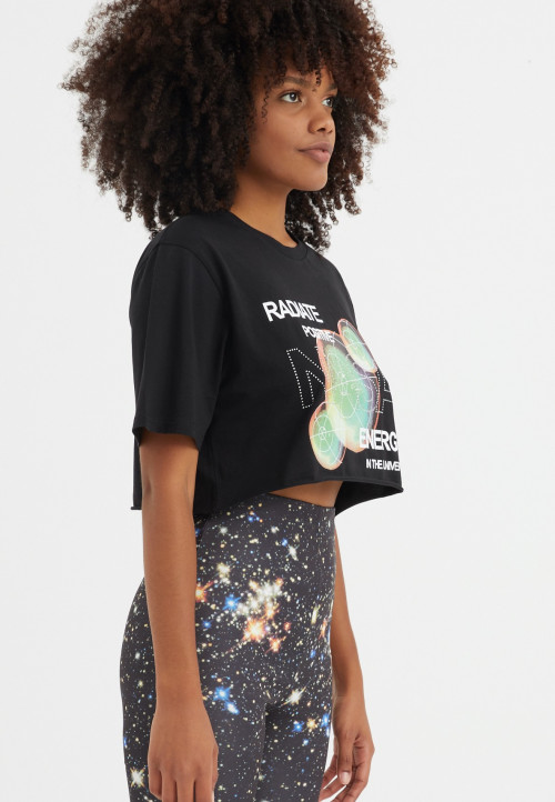 OnePointFive: NASA - Solar Energy (Oversized Cropped T-Shirt) XL