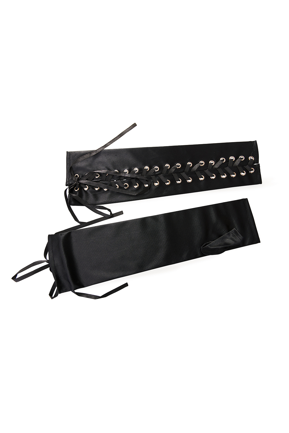 Banned Handschuhe Lang Schwarz Backstreet Diva Long Gloves