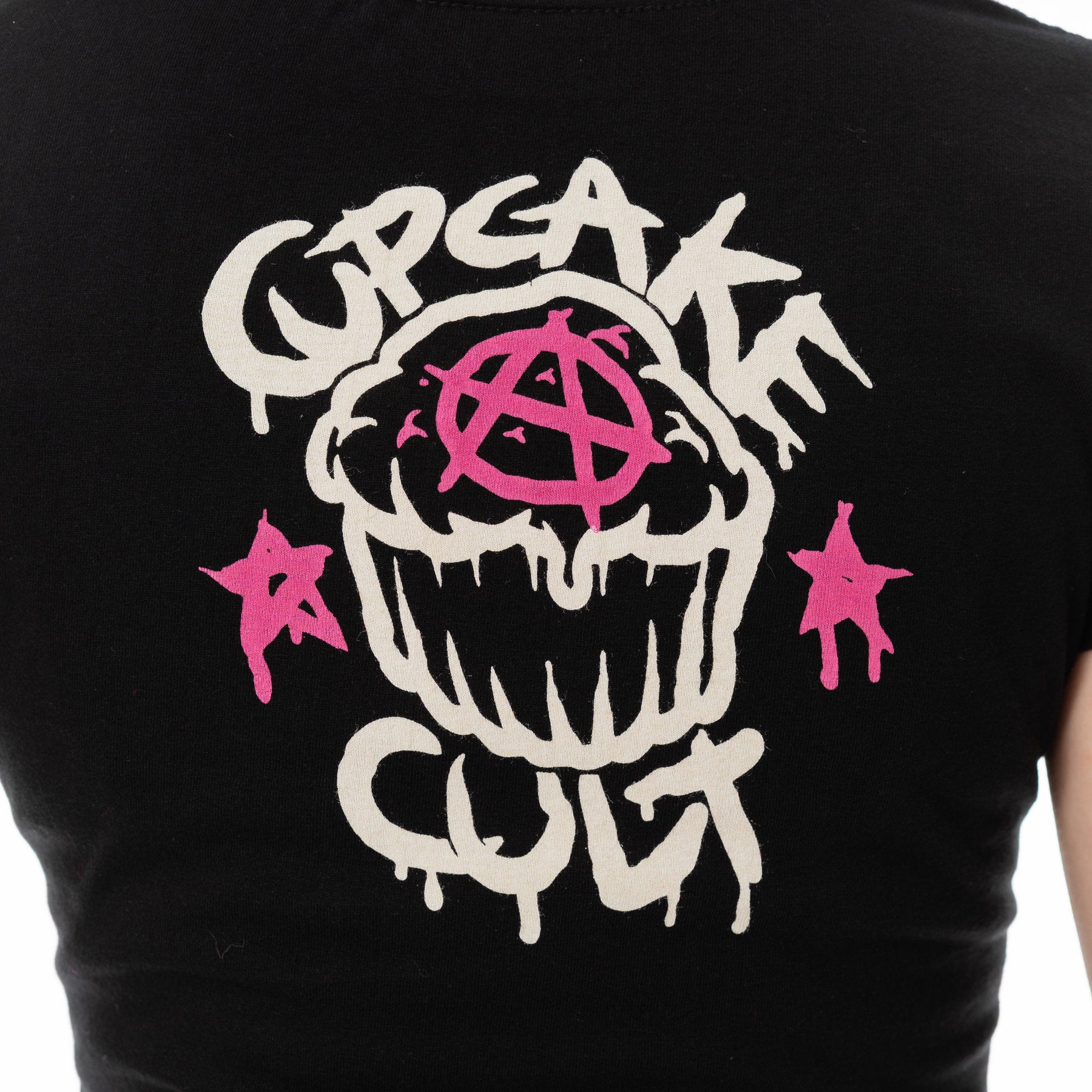 Cupcake Cult Frauenshirt XXL Schwarz Bat Potion T-Shirt