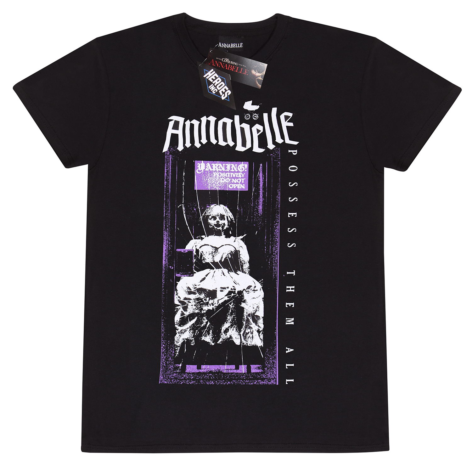 Annabelle T-Shirt XXL Schwarz Unisex Do Not Open