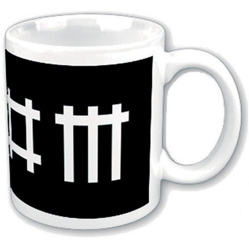 Depeche Mode Tasse "Logo" weiß schwarz