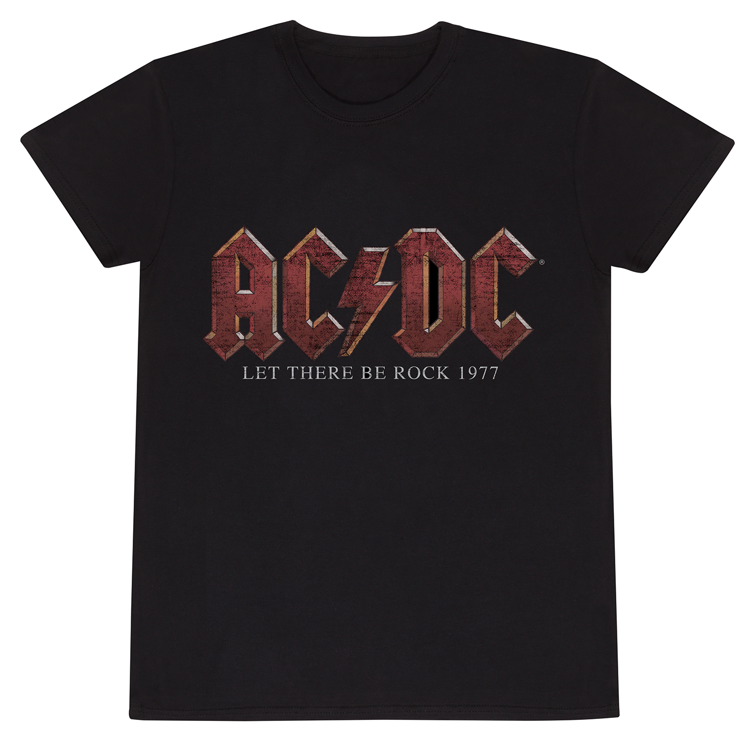 AC/DC T-Shirt M Schwarz Unisex Let There Be Rock