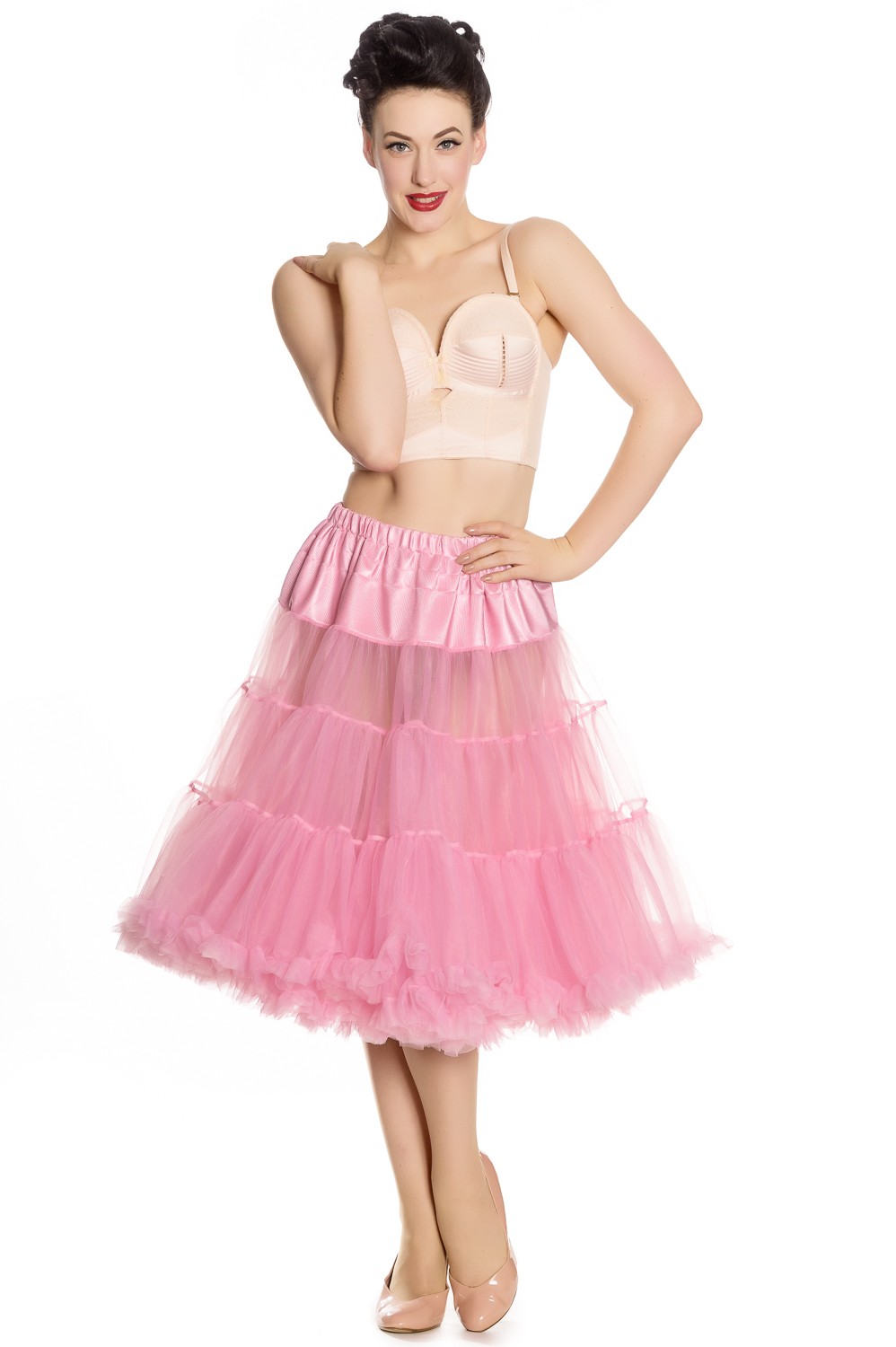 Petticoat lang Bubblegum pink L/XXL