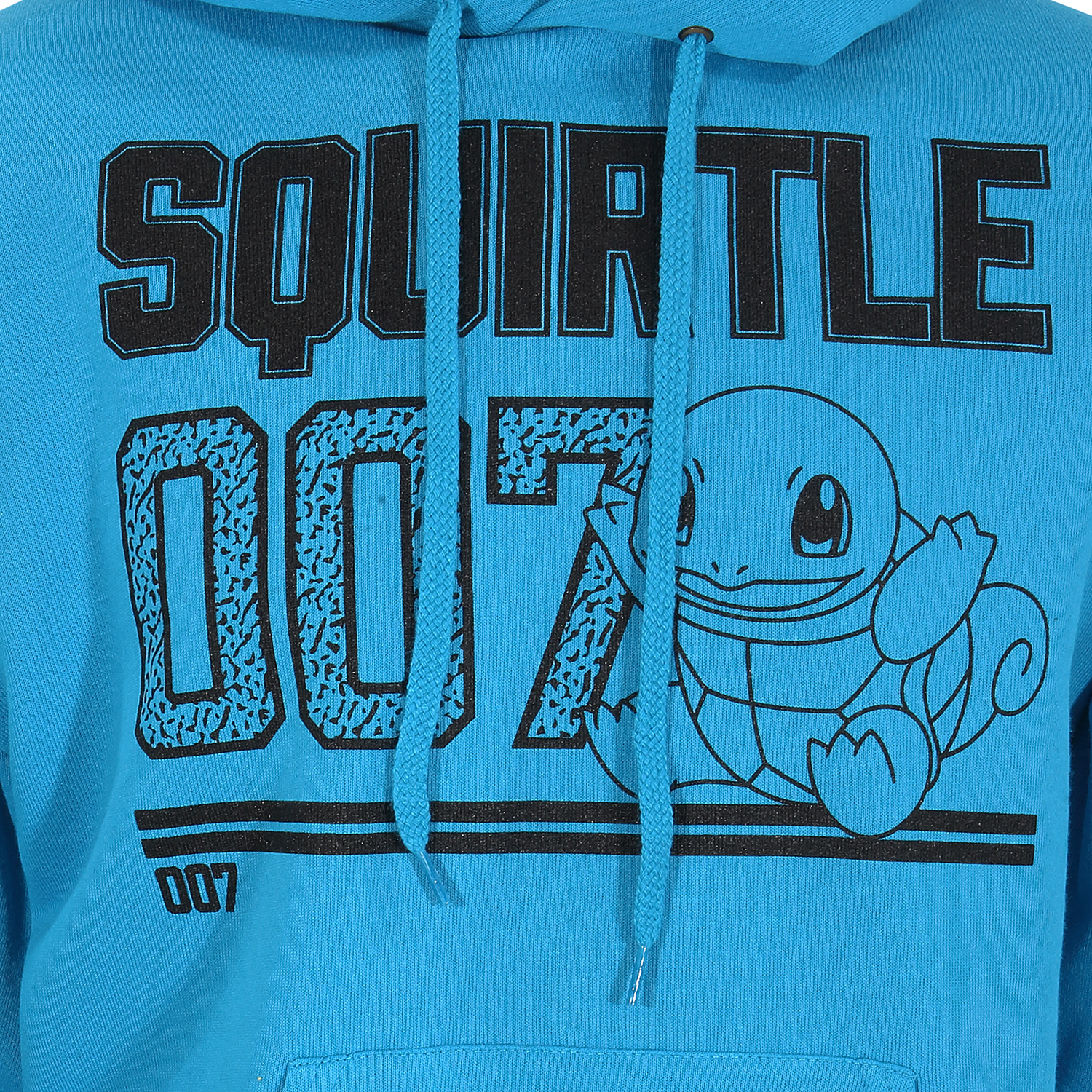 Pokemon Hoodie XXL Blau Unisex Squirtle Line Art
