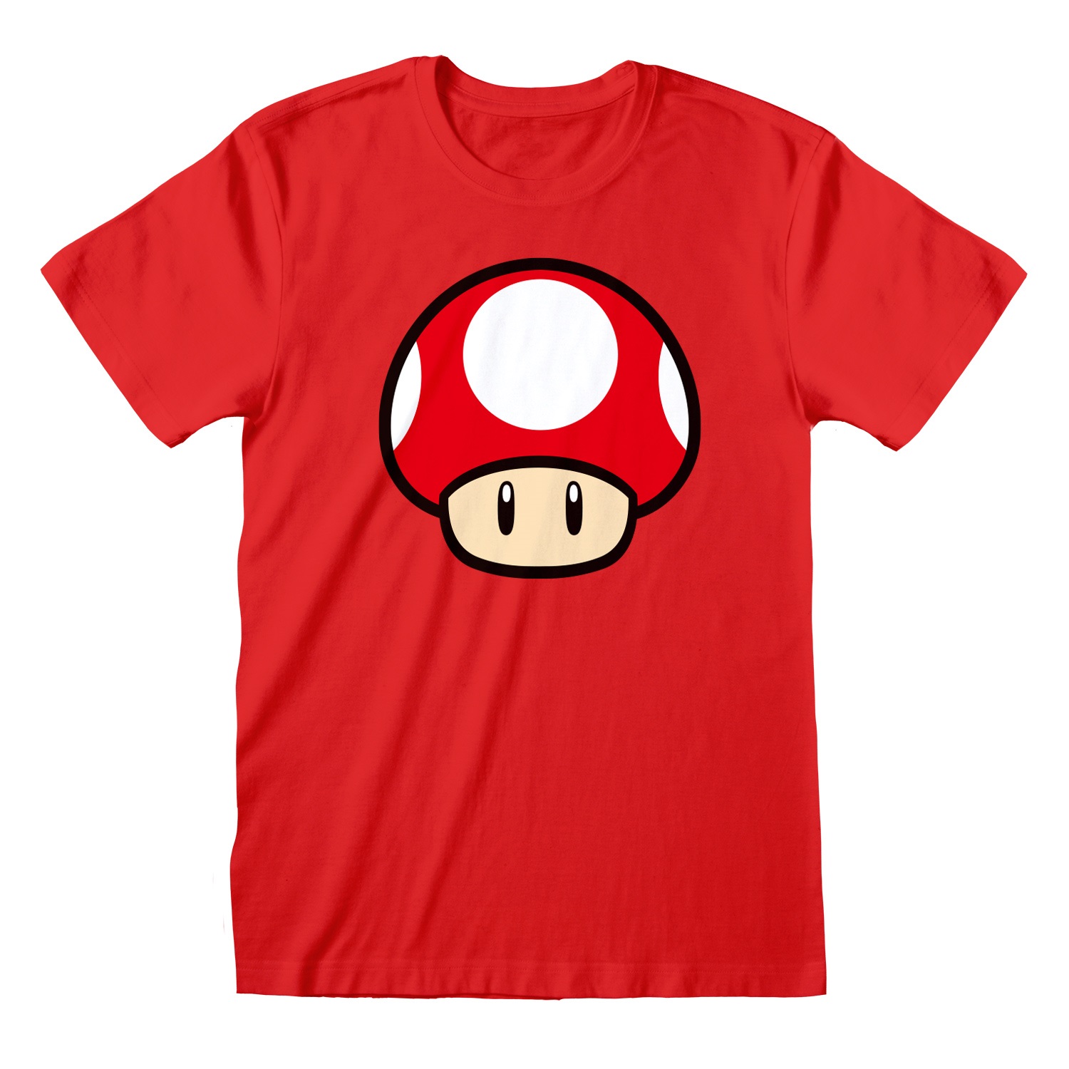 Super Mario T-Shirt L Power Up Mushroom Rot