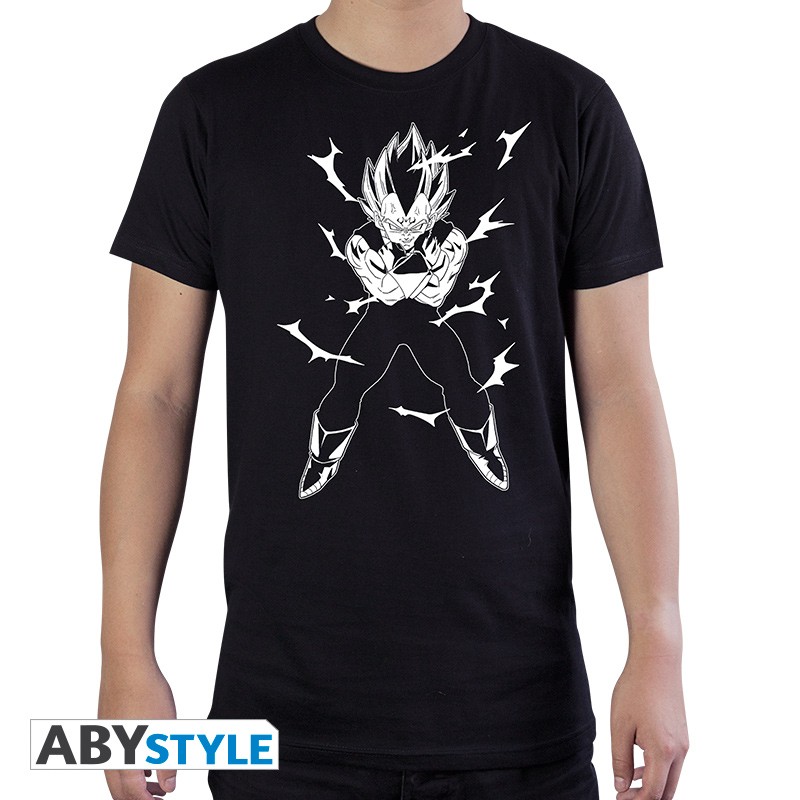 Dragon Ball DBZ Vegeta T-Shirt S Schwarz