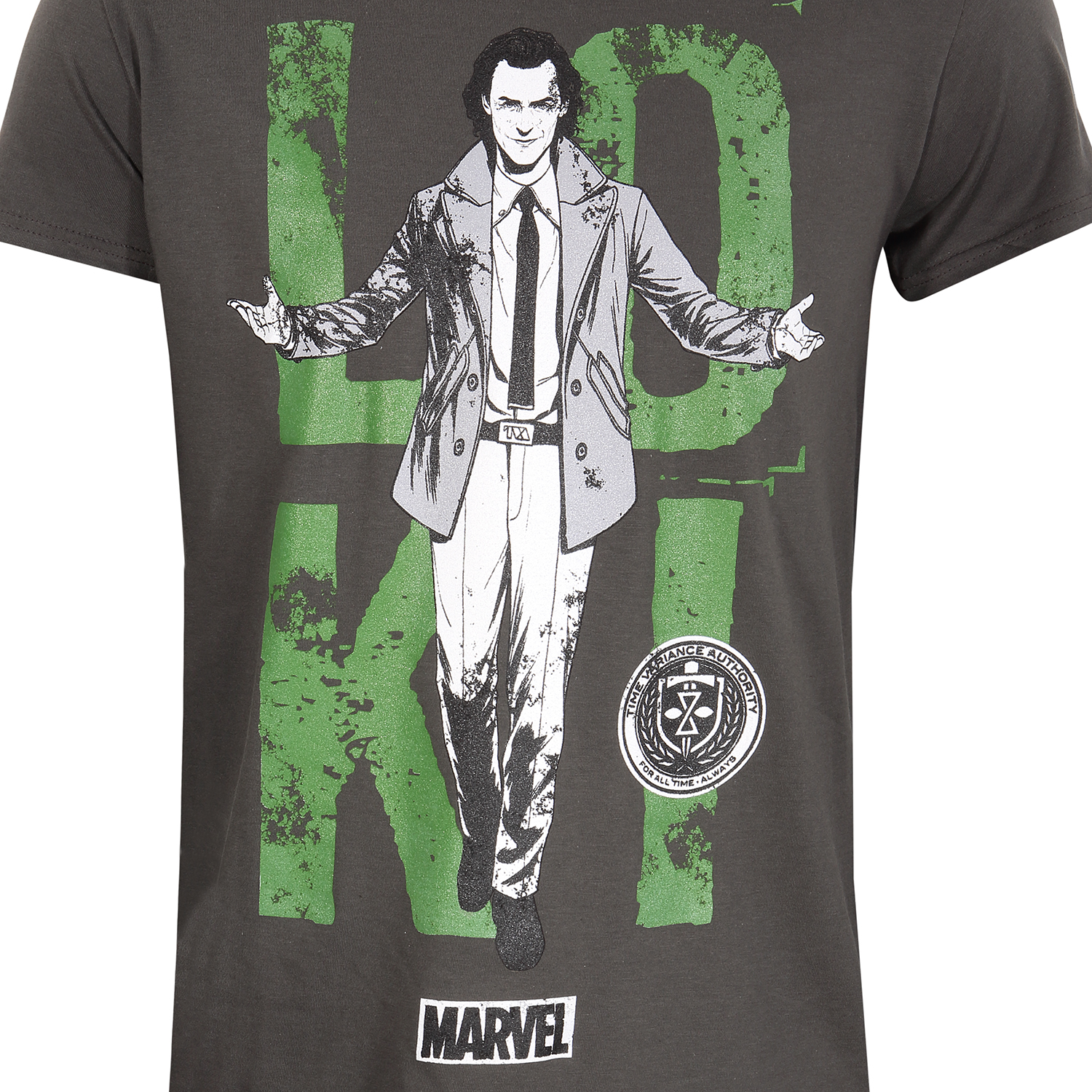 Marvel Studios Loki T-Shirt XXL Graphit Unisex Suited