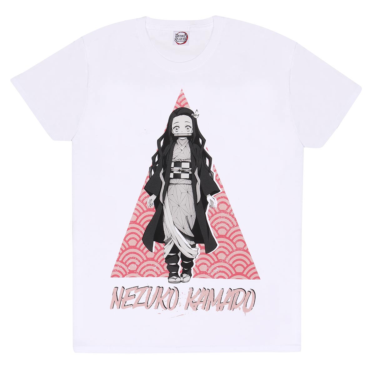 Demon Slayer T-Shirt XXL Weiß Unisex Nezuko Tri