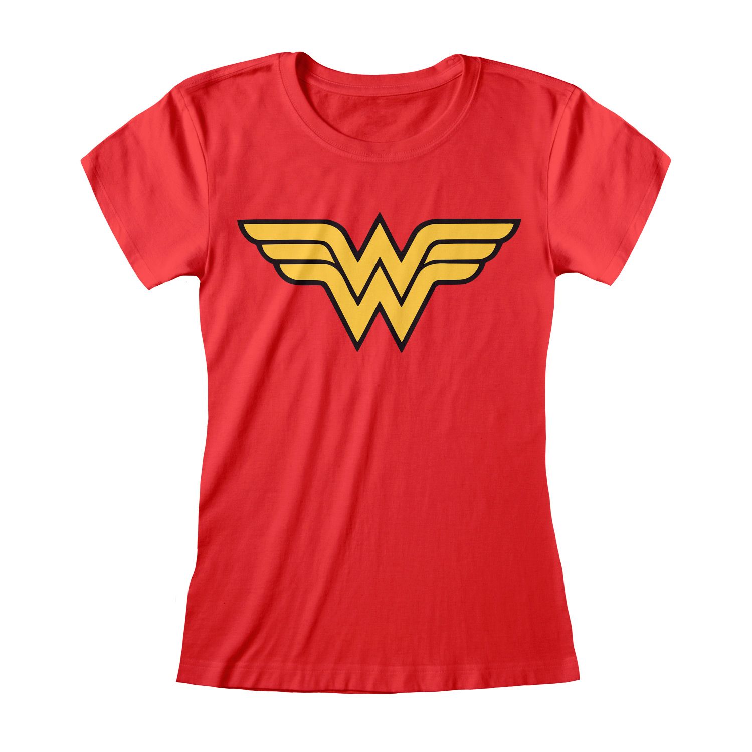 DC Wonder Woman Frauenshirt XL Rot Logo