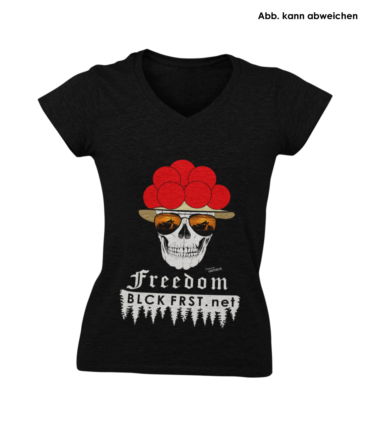 Blck Frst Freedom XL Girly Shirt