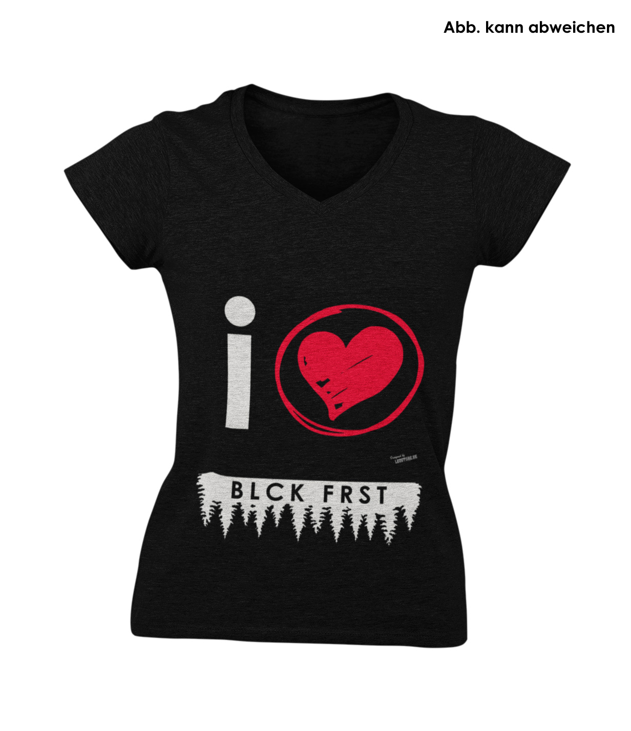 Blck Frst i Love Girly L, Shirt