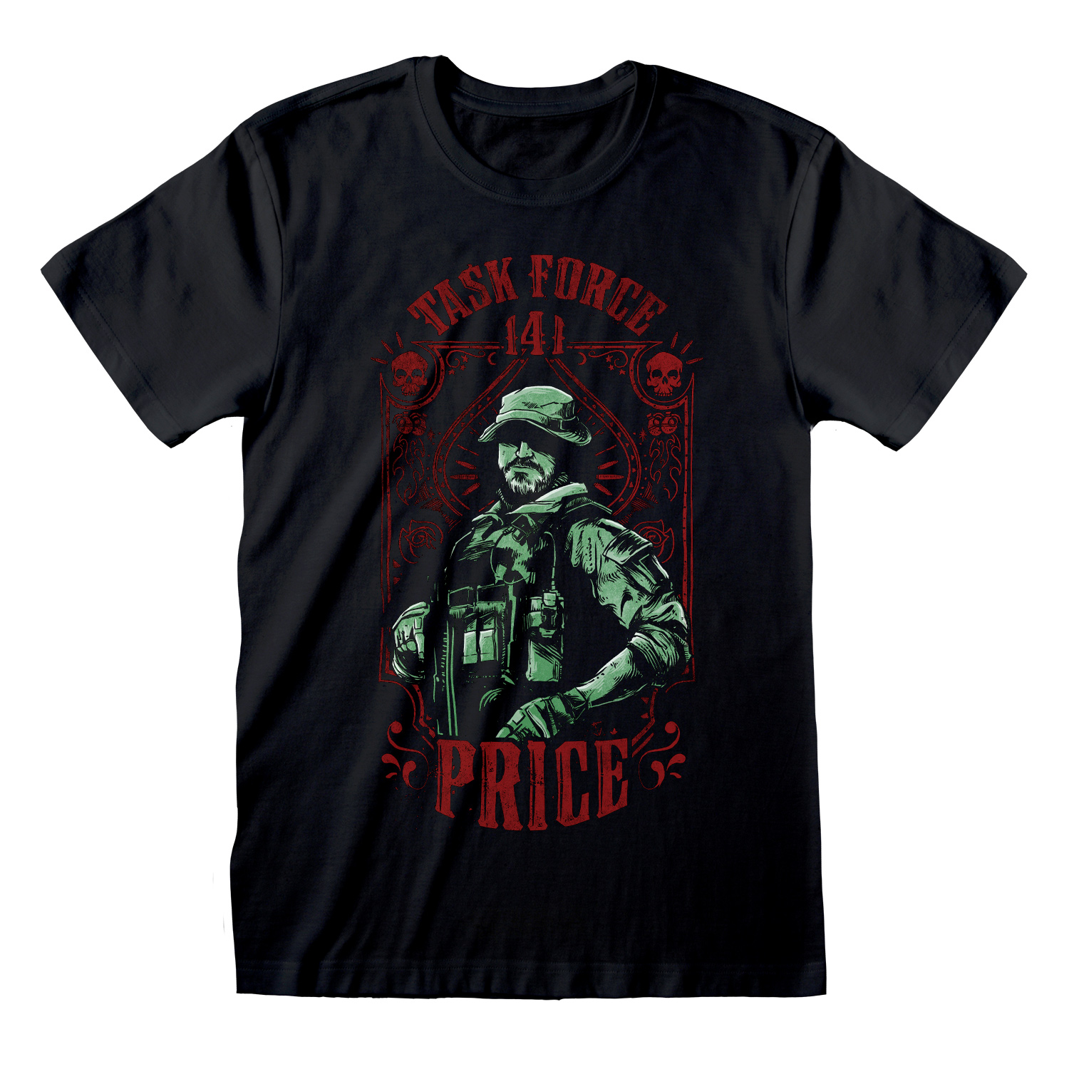Call Of Duty: MW2 T-Shirt XXL Schwarz Unisex CPT Price
