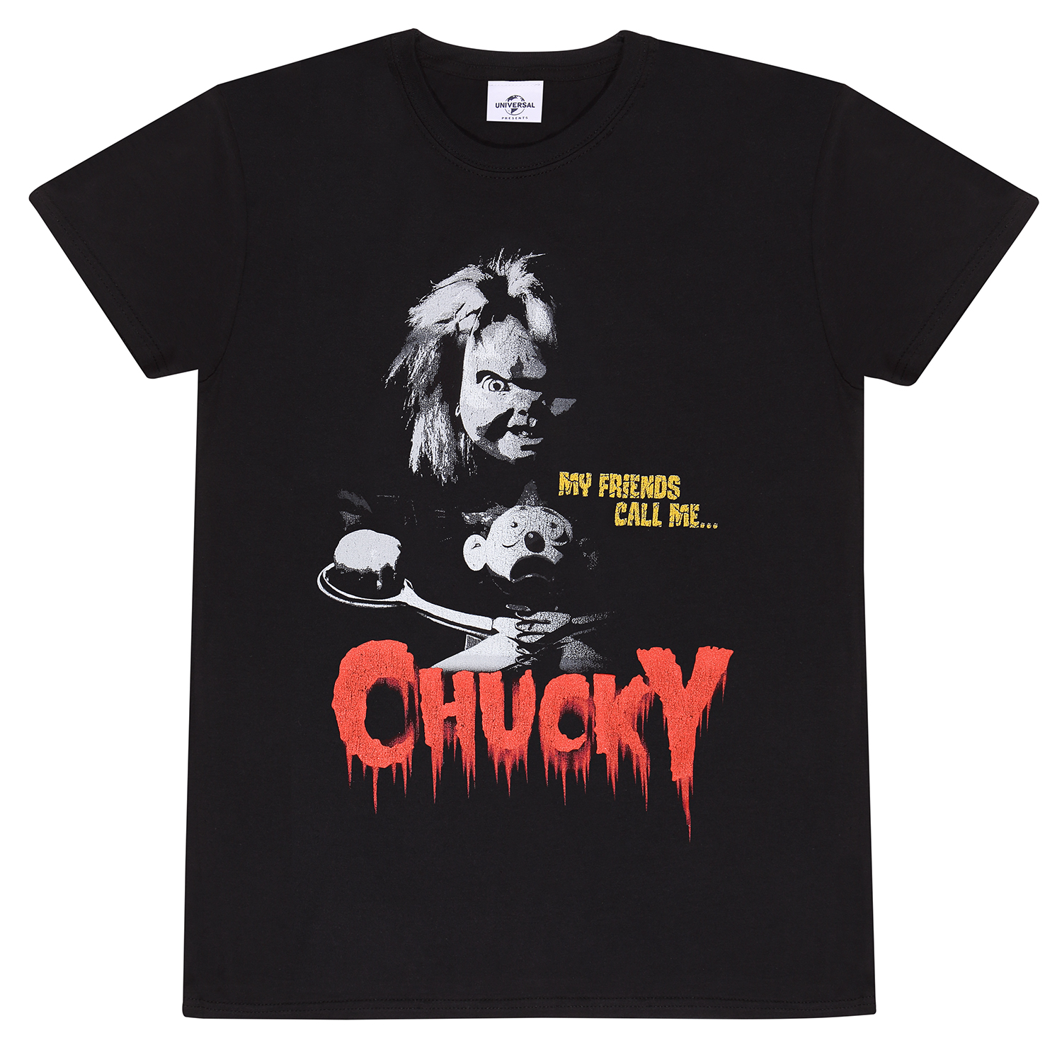 Childs Play T-Shirt XXL Schwarz Unisex My Friends Call Me Chucky