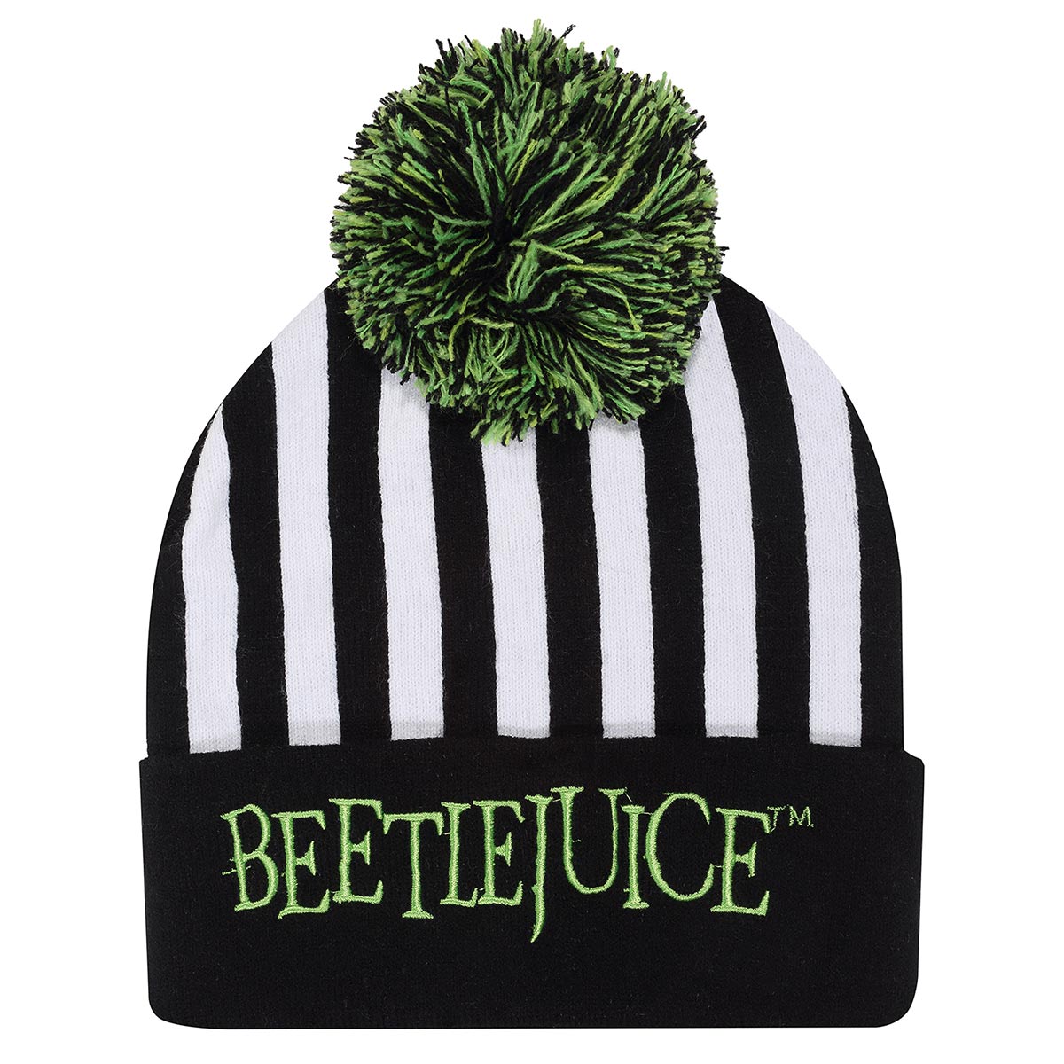 Beetlejuice Wintermütze Unisex Beanie Stripe Einheitsgröße