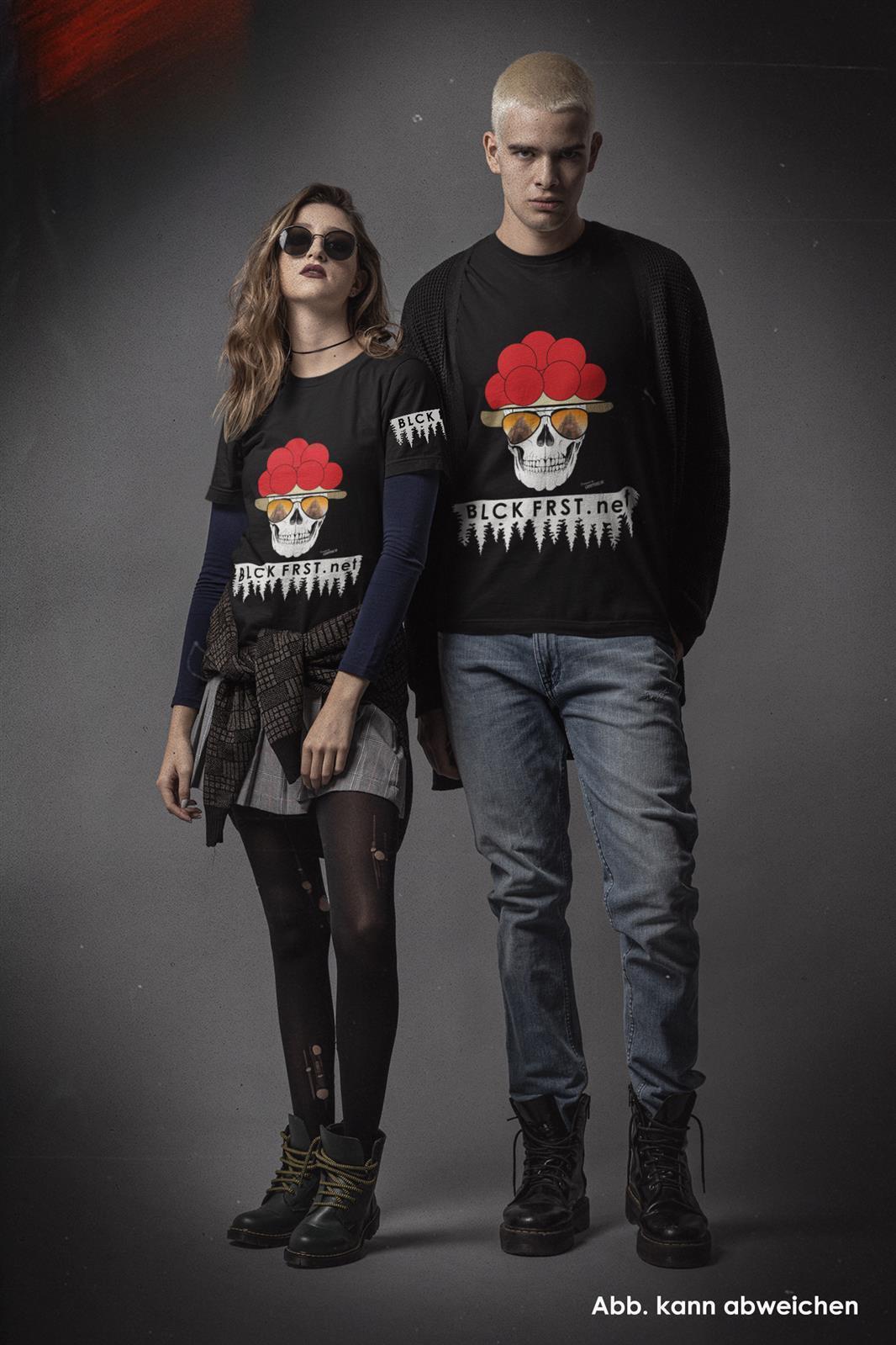 Blck Frst Morgenrot 3XL Girly mit Ärmellogo, Shirt