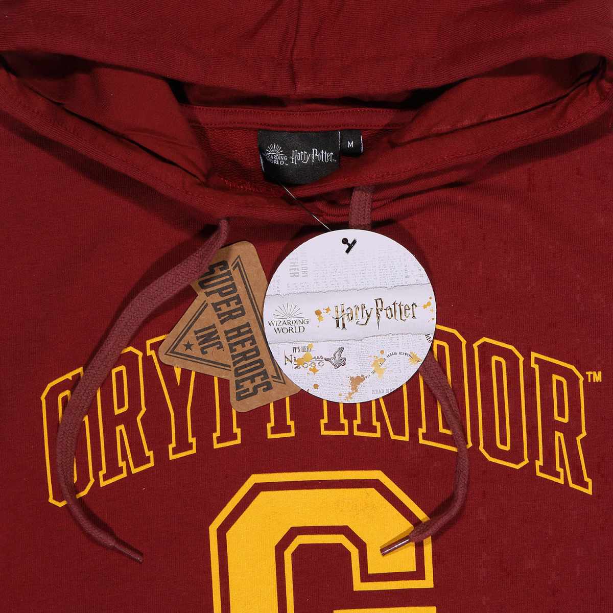 Harry Potter Cropped Hoodie College Style Gryffindor Damen Harry Potter Cropped Hoodie XXL College Style Gryffindor Damen