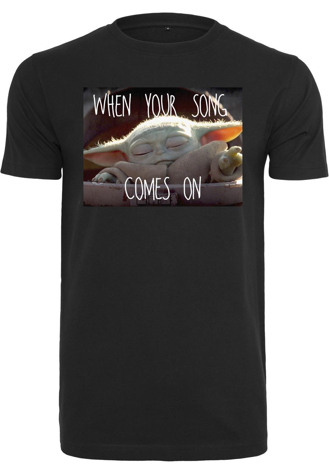 Baby Yoda Song T-Shirt XXL Schwarz