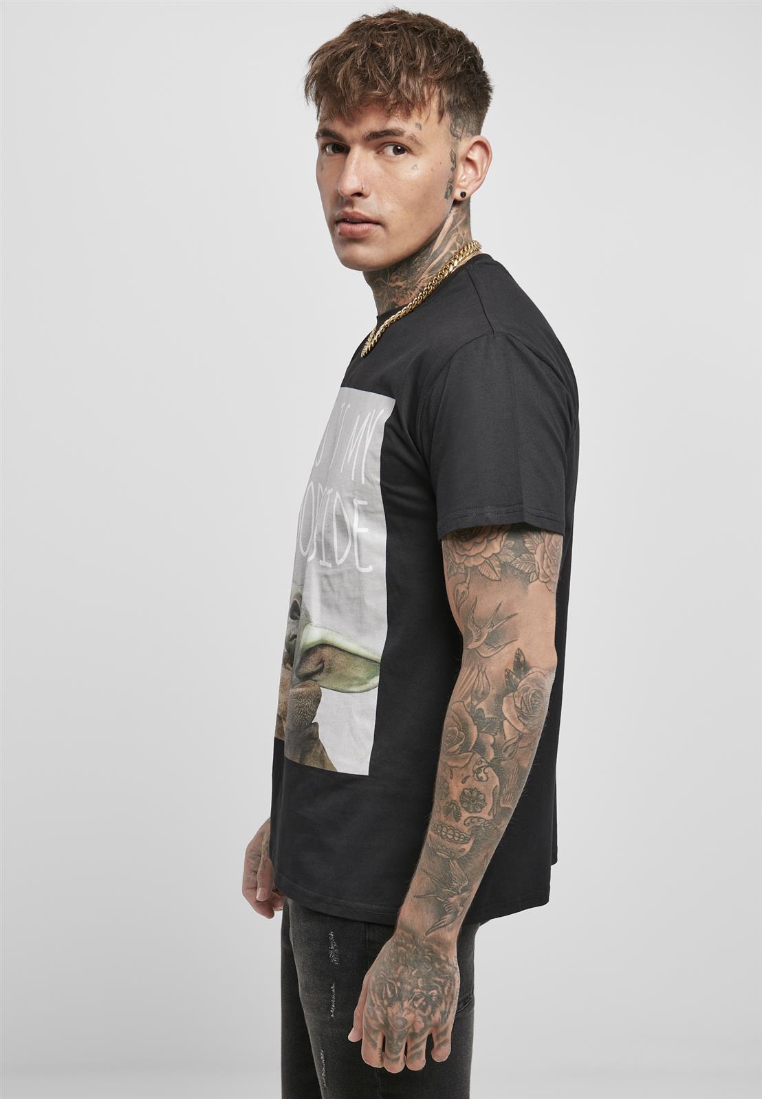 Baby Yoda Good Side Tee black XXL