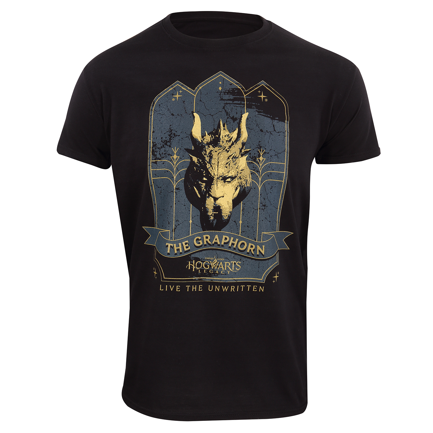 Hogwarts Legacy T-Shirt XXL Schwarz Unisex Graphorn