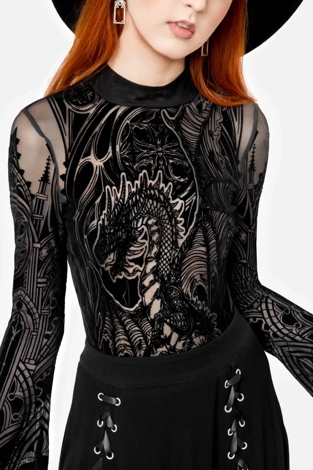 Restyle Bodysuit 5XL Schwarz Castle Guardian