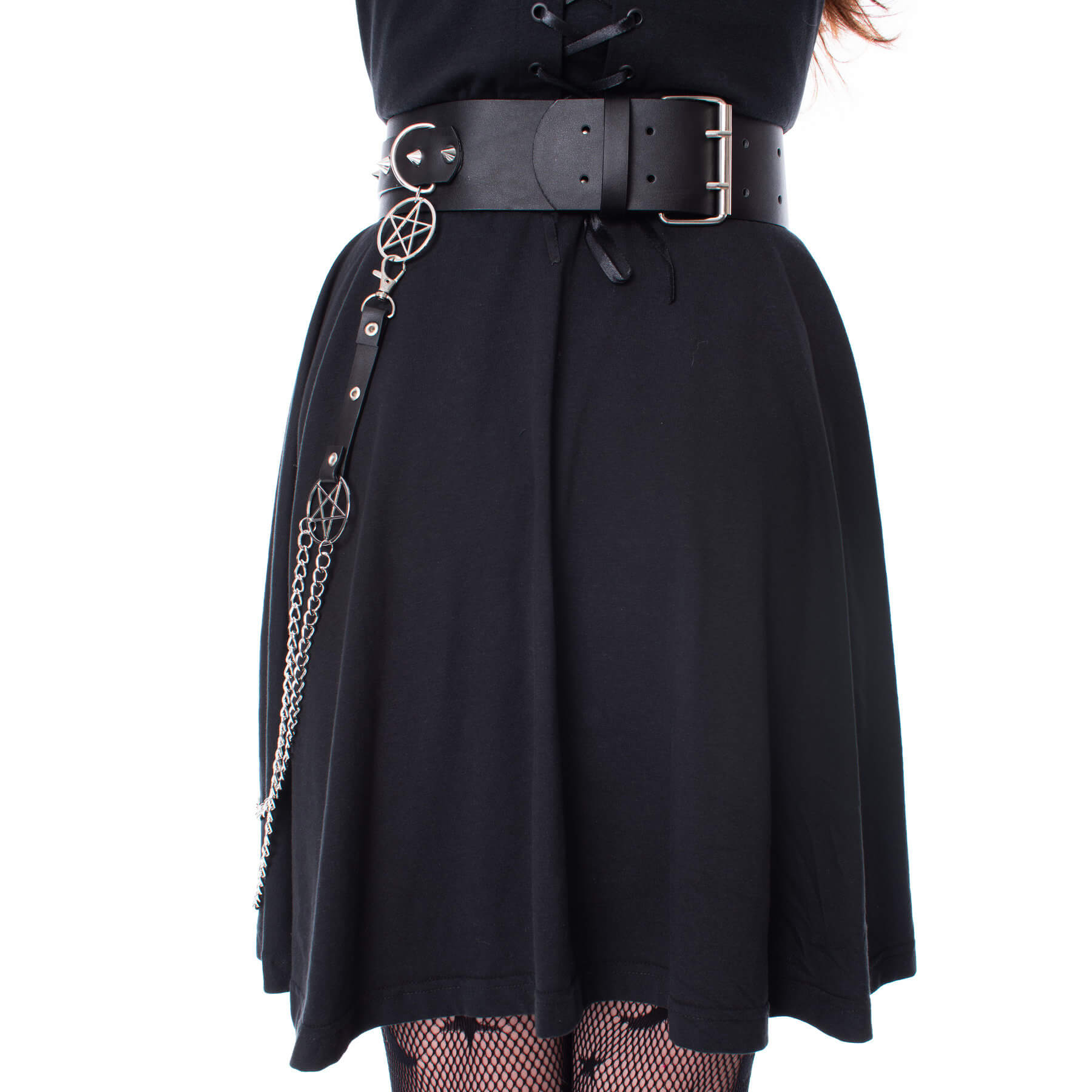 Heartless Gürtel XXL/3XL Schwarz Witchlock Belt