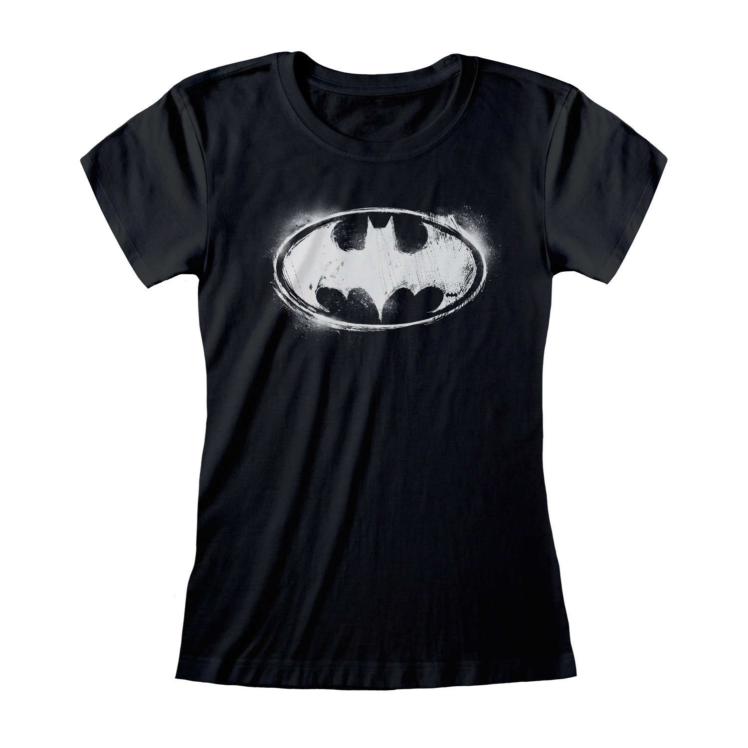 DC Batman Top Distressed Mono Logo M