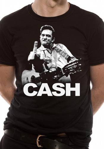 Johnny Cash Shirt S  Finger