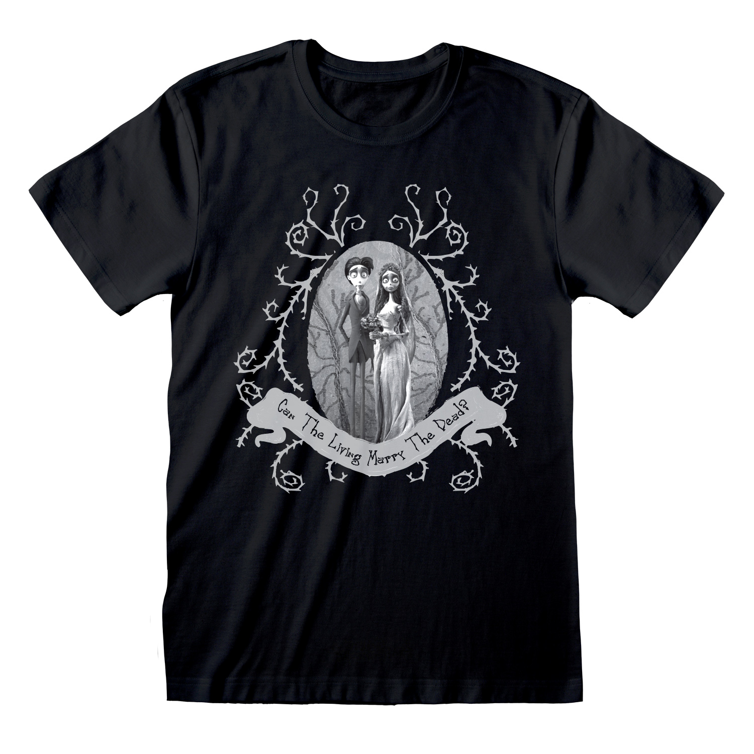 Corpse Bride T-Shirt M Schwarz Unisex Dead Wedding