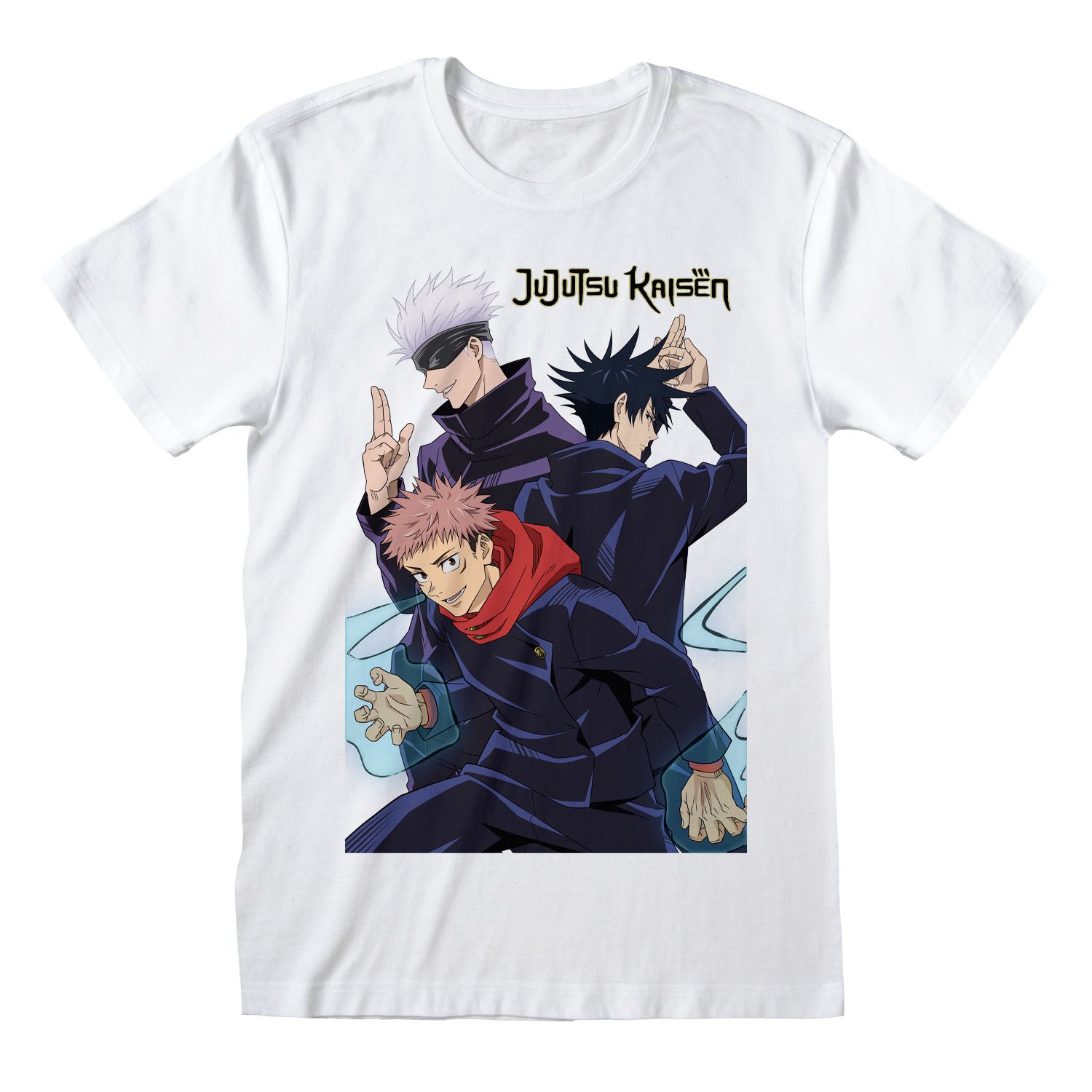 Jujutsu Kaisen T-Shirt XXL Weiß Unisex Trio