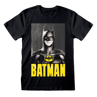 The Flash Movie T-Shirt  Schwarz Unisex Keaton Batman