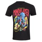 Dungeons And Dragons T-Shirt  Schwarz Unisex Mindflayer Colour Pop