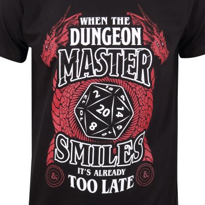 Dungeons And Dragons T-Shirt  Schwarz Unisex When The...