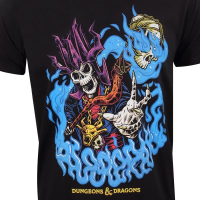Dungeons and Dragons T-Shirt  Schwarz Unisex Acererak...
