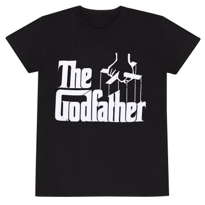 The Godfather T-Shirt  Schwarz Unisex Logo