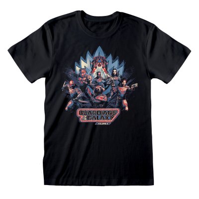 GOTG Vol 3 T-Shirt  Schwarz Unisex Guardians Vest