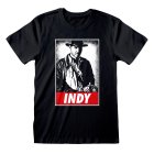 Indiana Jones T-Shirt  Schwarz Unisex Indy