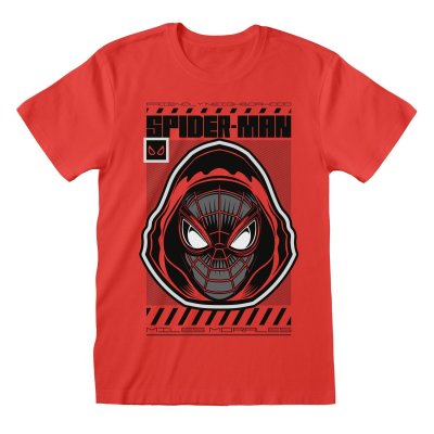 Spider-Man Miles Morales Video Game T-Shirt Rot Unisex...