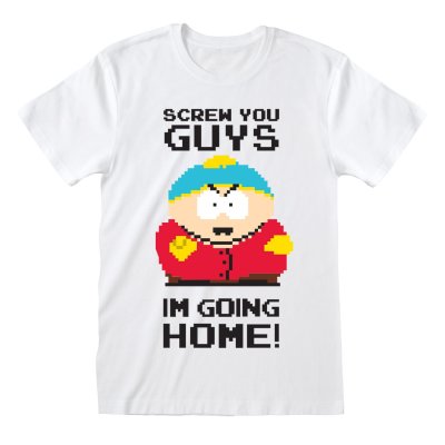 South Park T-Shirt  Weiß Unisex Screw You Guys