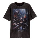Star Wars Classic T-Shirt  Schwarz Unisex Space War
