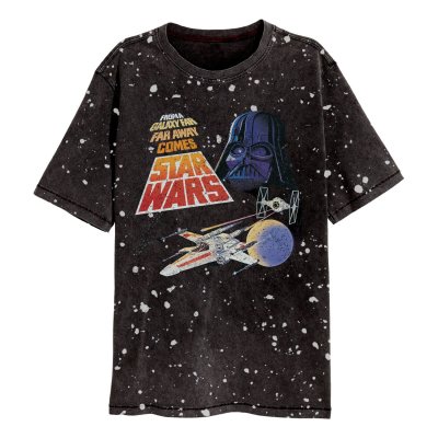 Star Wars Classic T-Shirt  Schwarz Unisex Classic Space