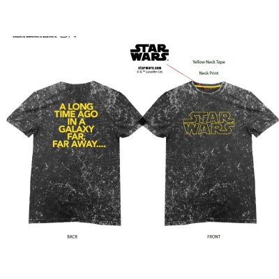 Star Wars T-Shirt  Schwarz Unisex In A Galaxy Far Far Away
