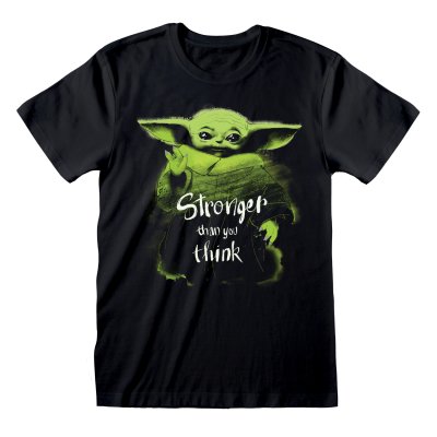 The Mandalorian T-Shirt  Schwarz Unisex Stronger Than You...