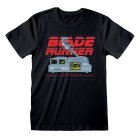 Warner Bros 100 T-Shirt  Schwarz Unisex Blade Runner Merch