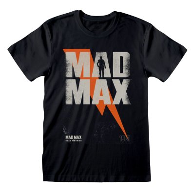 Warner Bros 100 T-Shirt  Schwarz Unisex Mad Max