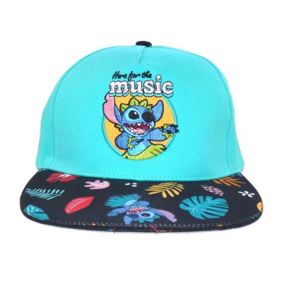 Disney Lilo And Stitch Snapback Cap Here For The Music