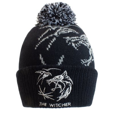 The Witcher Snapback Cap Wolf Logo