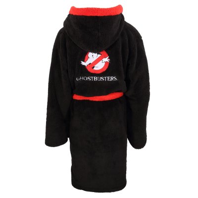 Ghostbusters Dressing Gown  Schwarz Logo Dressing Gown